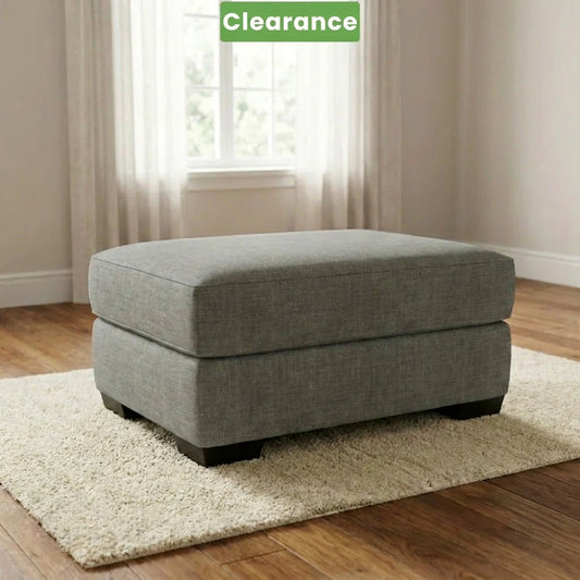 Cloudnine Ottoman Grey Colour - Floor Model - alternate view