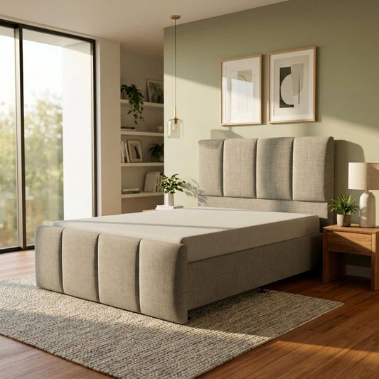 NZ Made Napbox Bed Frame + Venus Medium Mattress — Bed Bundle - alternate view