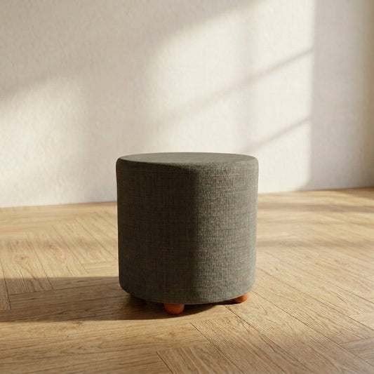 NZ Made Luna Foot Stool Round - alternate view