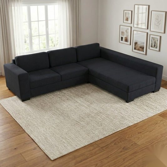 NZ Made Trendi Long-Arm with Chaise Corner Sofa - alternate view