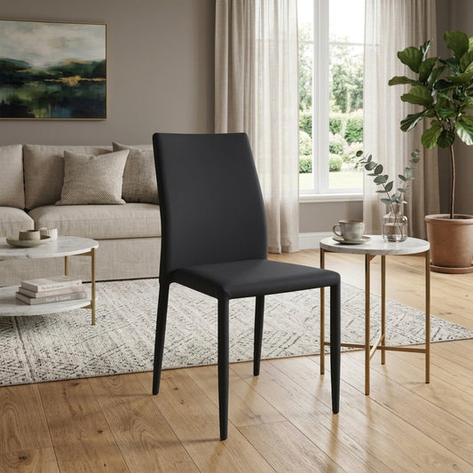 Tawa Dining Chairs Black 6-Piece Set - alternate view