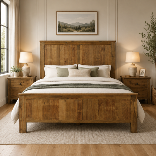 Vincent Queen size bed frame (KD) - alternate view
