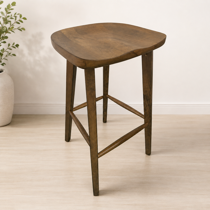 Bella Wooden Bar Stool