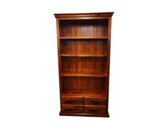 Solid Wooden Bookcase Large