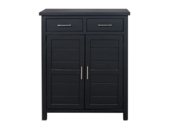 Bella Shoe Cabinet - Black Colour