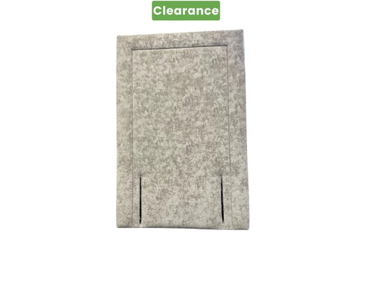 Eclipsed Framed Headboard Linen:Single Floor Model