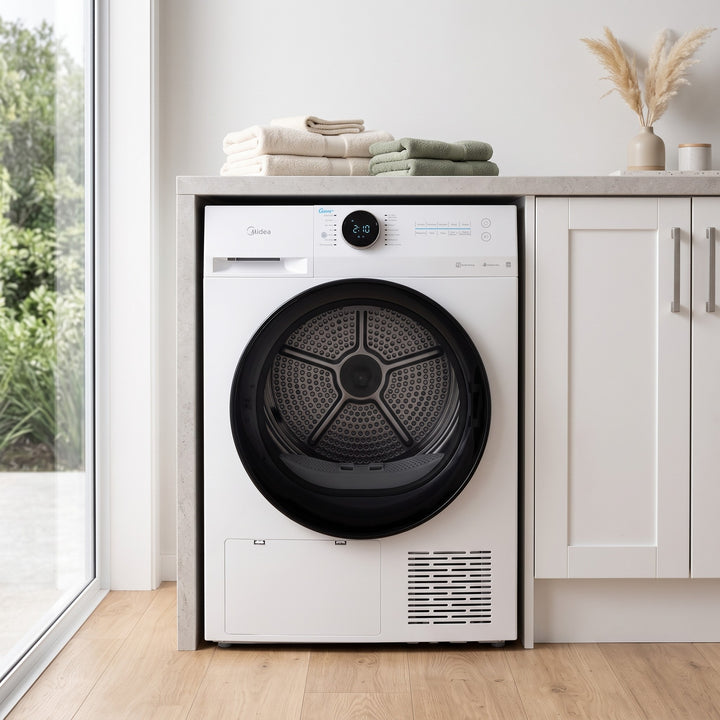 Midea MD200 8kg Heat Pump Dryer White lifestyle