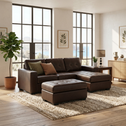 Serenity Lounge Suite Dark Brown - lifestyle