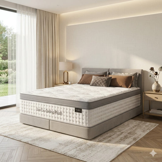 Kairo Cloud Comfort Queen Mattress – Cooling Plush | Furniture World NZ