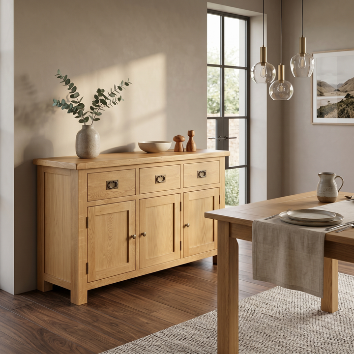 Richard Buffet-3 Drw 3 Doors - lifestyle