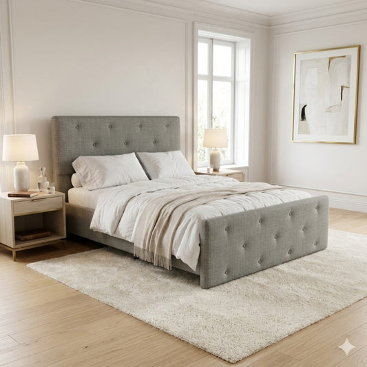 NZ Made Crown Bed Frame + Venus Medium Mattress — Bed Bundle | Furniture World NZ