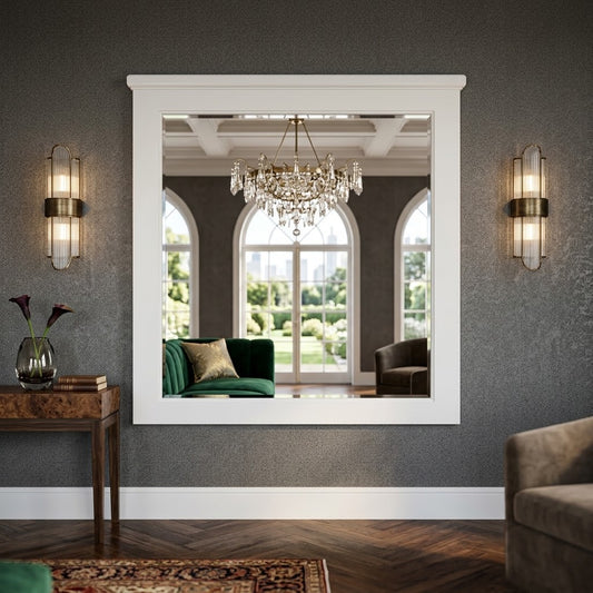 Bella Mirror White