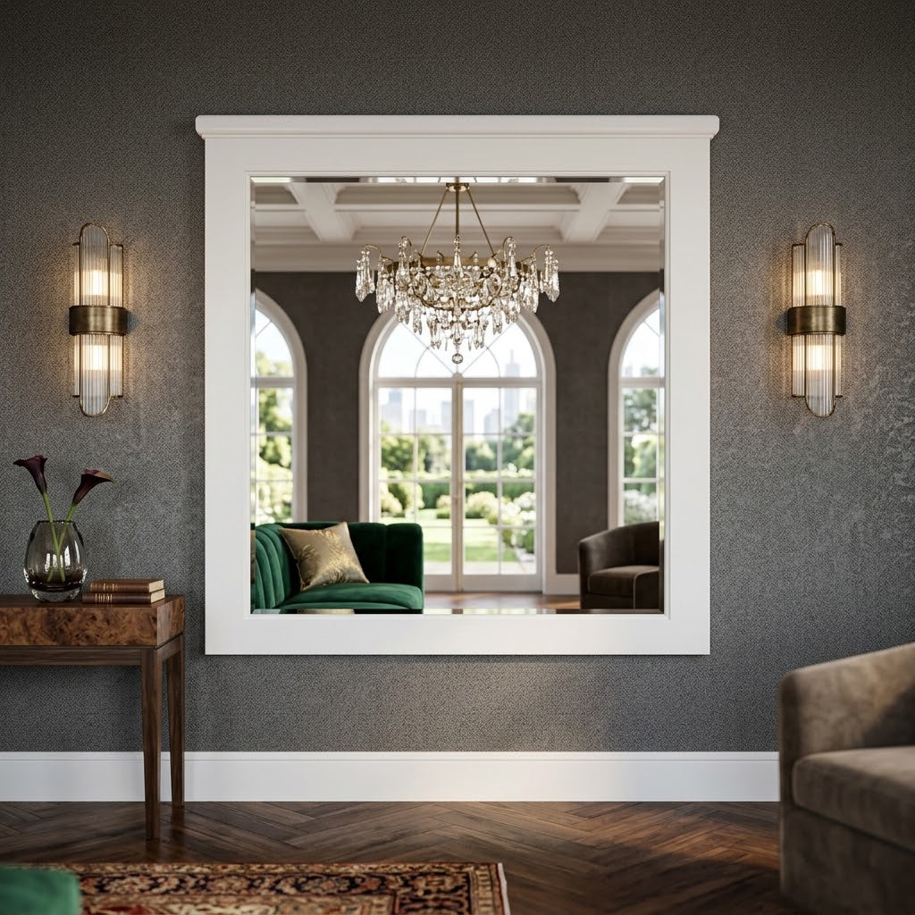 Bella Mirror White