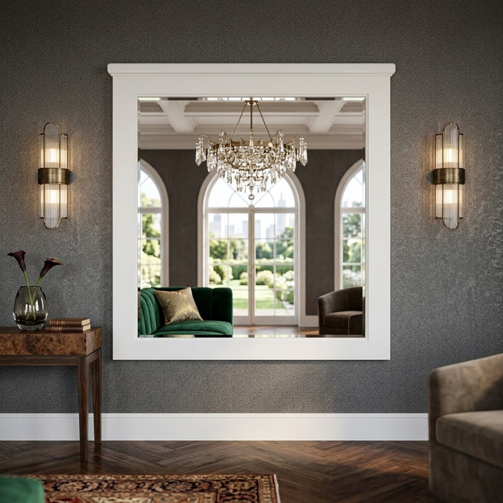 Bella Mirror White