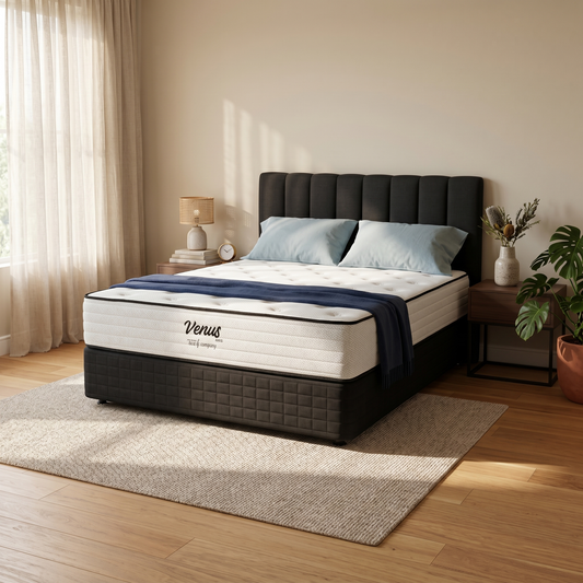 NZ Made Eco Bed Base+ Venus Firm Mattress - lifestyle