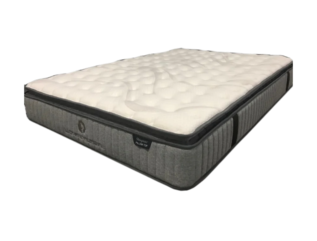 EasyRest Bed Frame + SleepMax Pillow Top Mattress