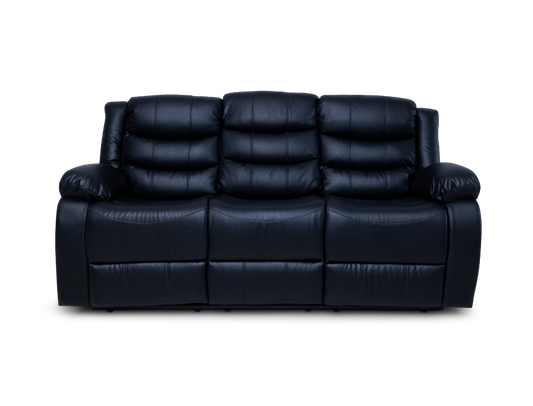 CozyCrown 3RR Recliner with Cup Holder Black