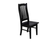Solid Wood Dining Chair Black - Image 5 | Furniture World NZ