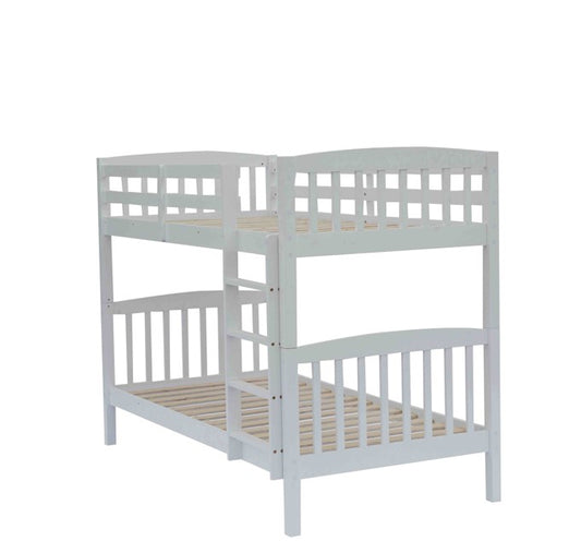 Unity Bunk (S+S)White (with Mattress)