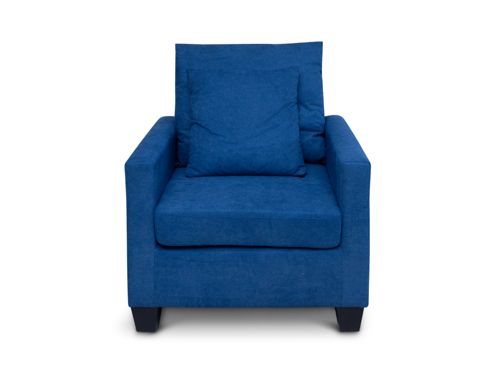 EcoEase Armchair Linen Blue