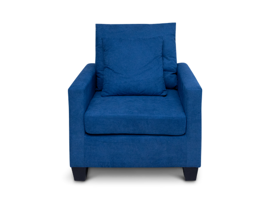 EcoEase Armchair Linen Blue