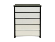 Maverick 7 Pcs Bedroom Suite (Black/White) | Furniture World Auckland