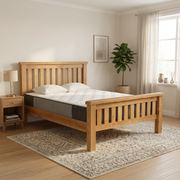 Richard Bed Frame + SleepTime X-Firm Mattress - lifestyle