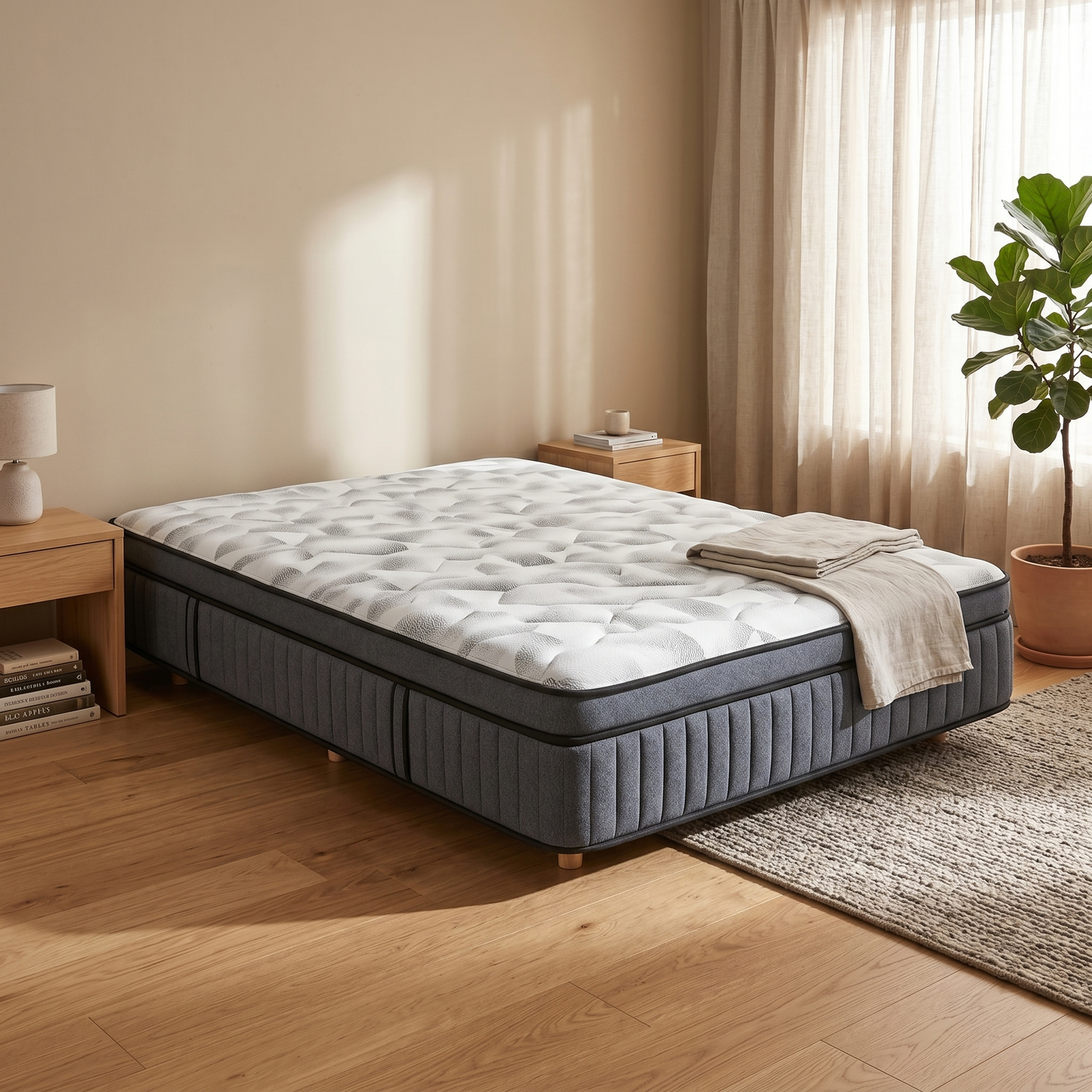 ZBox Pocket Spring with Euro Top Mattress - lifestyle