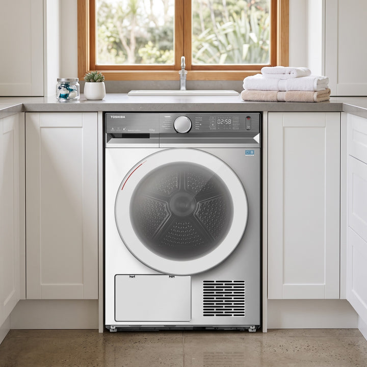 Toshiba HP Dryer T15 10kg TD-BP110GHAU(WS) white lifestyle