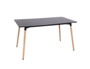 Thrifty 1.2M Dining Table Black - Image 4 | Furniture World NZ