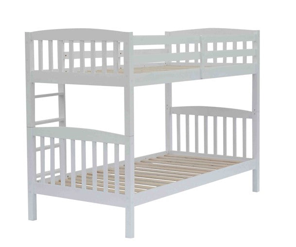 Bella Bunk (S+S)White (with Mattress)