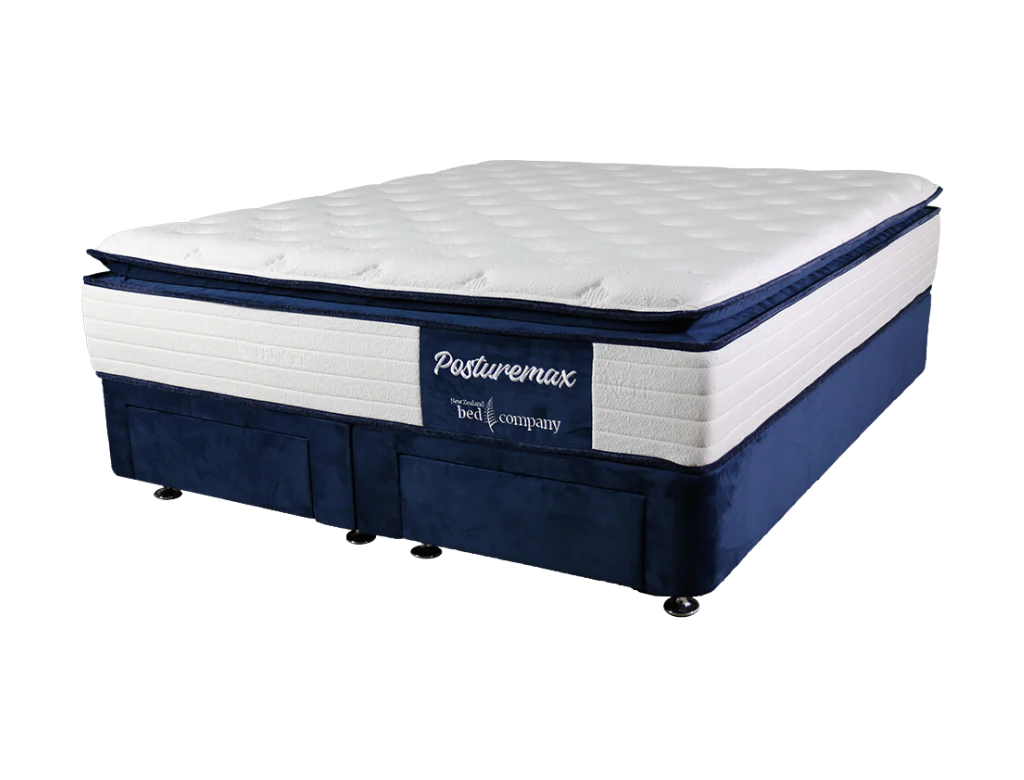 NZ Made Eco Bed Base+ Posturemax Mattress