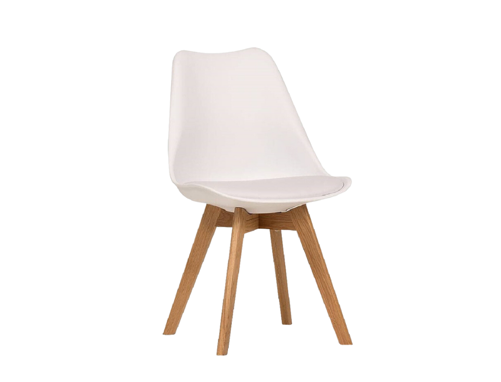 Savvy Dining Chairs Set of 4 White