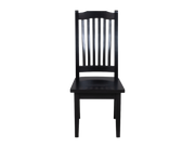 Solid Wood Dining Chair Black - Image 4 | Furniture World NZ