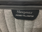 SleepMax Pocket Pillow Top Mattress - Detail View | Furniture World NZ