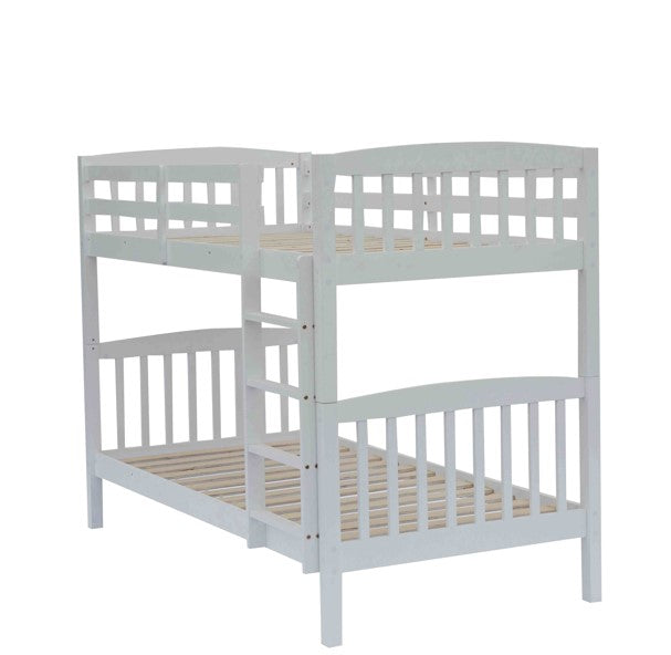 Bella Bunk (S+S)White (with Mattress)