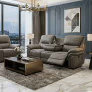 Comfort Cove Recliner Suite Grey - Image 5 | Furniture World NZ