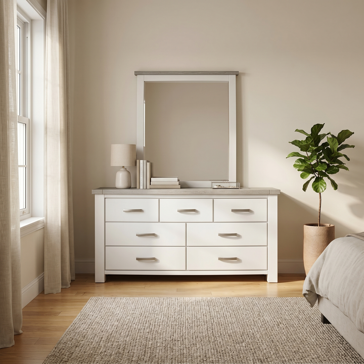 UrbanNest 7 Drw Dresser / Mirror - lifestyle