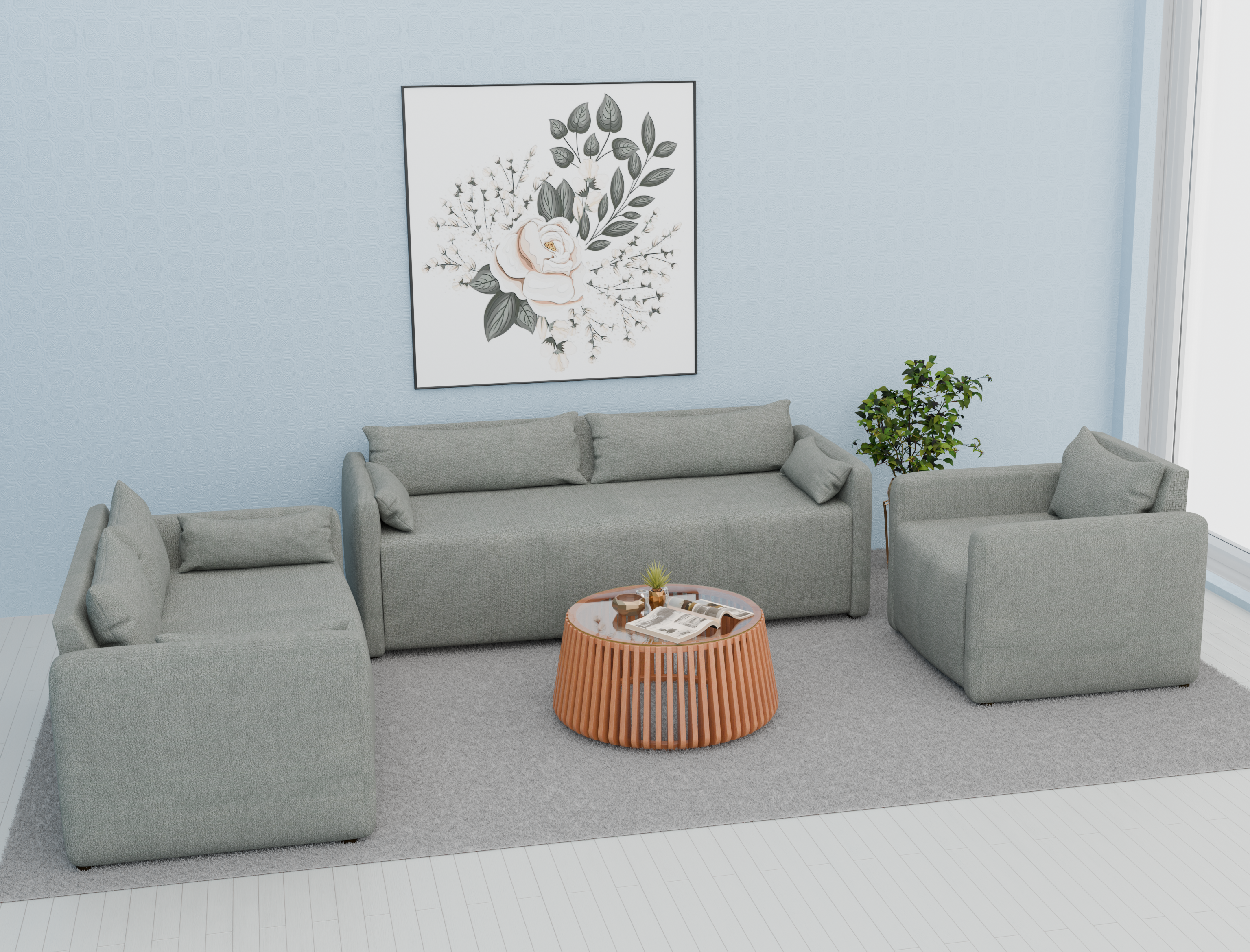 NZ Made Deseo Lounge Suite Collection