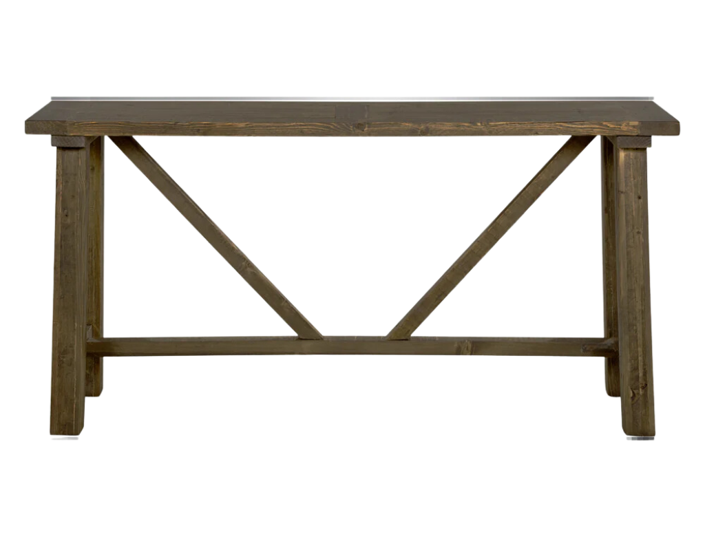 Mill Wood Refectory Console Table (KD)