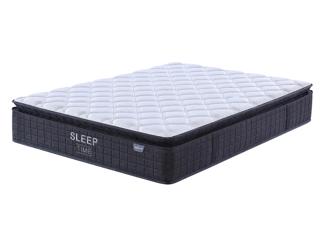 Serena Bed Frame + SleepTime Medium Mattress