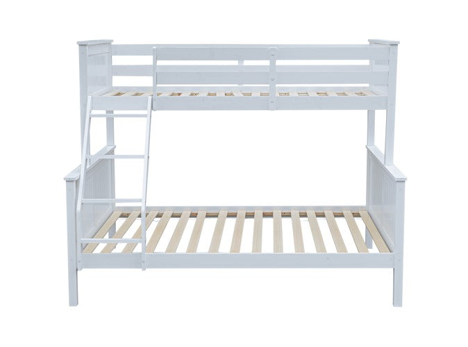 Bella Bunk (S+D) White (with Mattress)