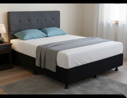 NZ Made Snooz Bed Base Black | Furniture World Auckland