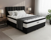 NZ Made Eco Bed Base+ Venus Plush Mattress | Furniture World Auckland