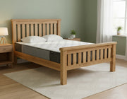 Richard Bed Frame + SleepTime X-Firm Mattress - Detail View | Furniture World NZ