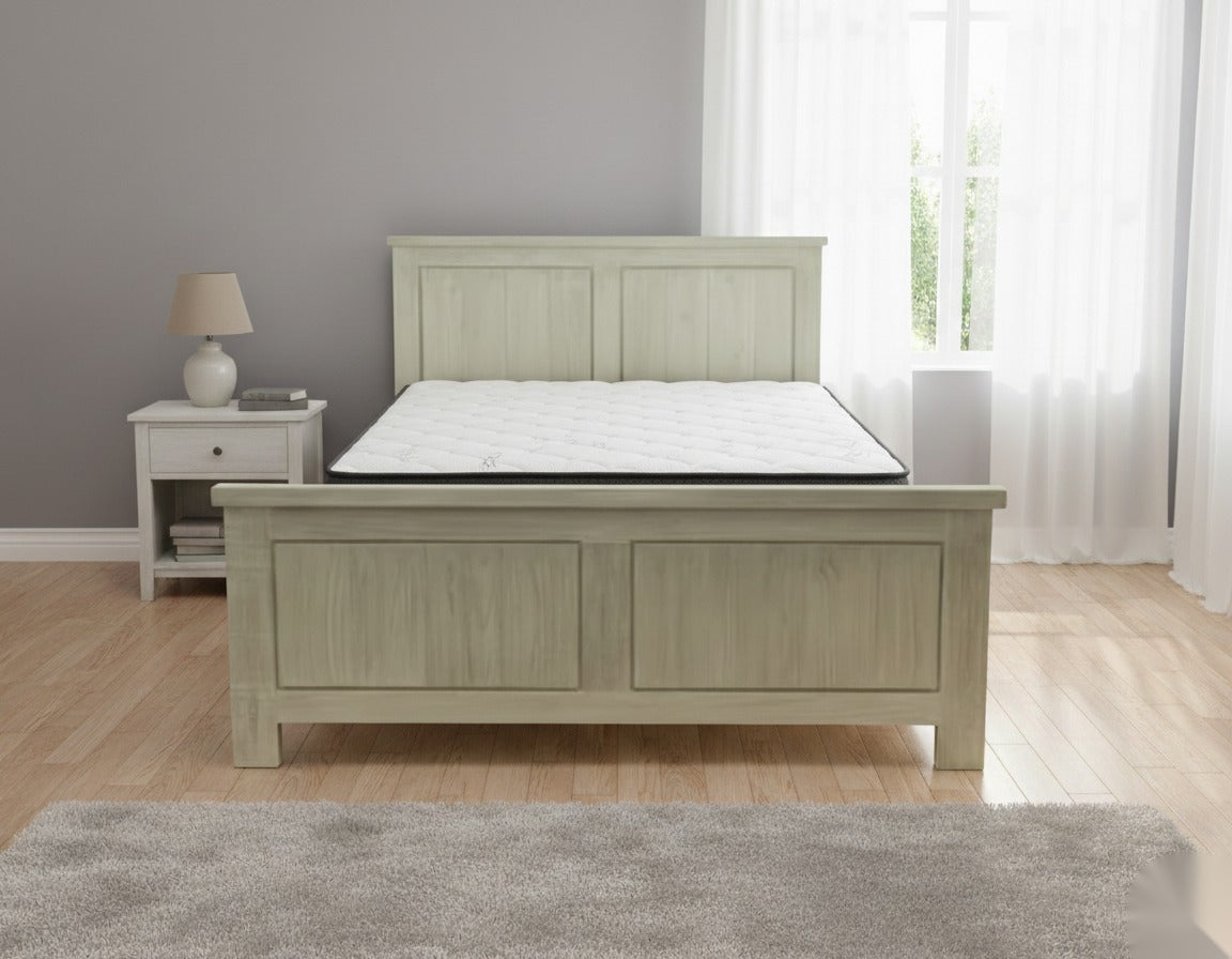 Signature Bed Frame + SleepTime Ultra Mattress - Detail View | Furniture World NZ