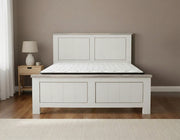 Urbannest Bed Frame + SleepTime Medium Mattress - Detail View | Furniture World NZ
