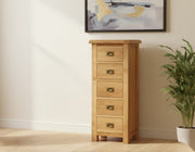 Richard 5 Drw Slimboy - Detail View | Furniture World NZ
