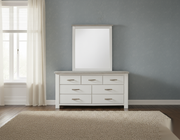 UrbanNest 7 Drw Dresser / Mirror - Detail View | Furniture World NZ