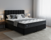 SleepMax PP Pro Mattress + NZ Made Eco Bed Base - Side View | Furniture World NZ